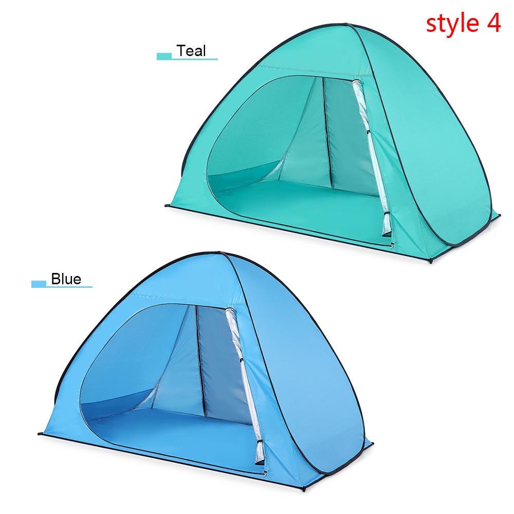 Cheap Goat Tents Automatic Tent Uv Protection Outdoor Camping Tent Travel Instant Pop Up Beach Tent Ultralight Sun Shelter Camping Equipment