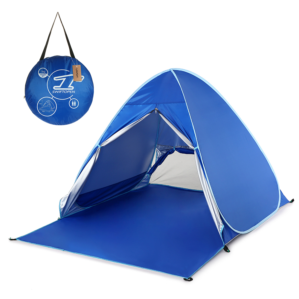 Cheap Goat Tents Automatic Tent Uv Protection Outdoor Camping Tent Travel Instant Pop Up Beach Tent Ultralight Sun Shelter Camping Equipment