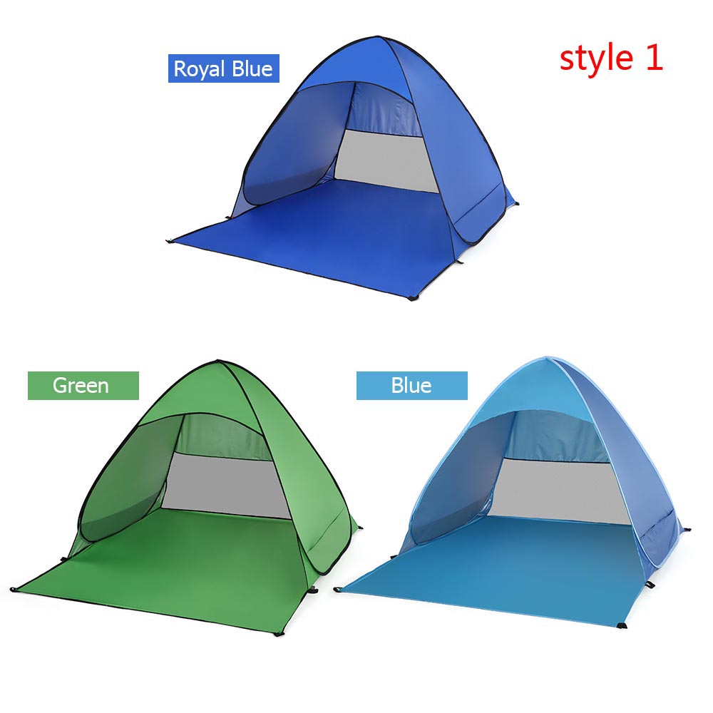 Cheap Goat Tents Automatic Tent Uv Protection Outdoor Camping Tent Travel Instant Pop Up Beach Tent Ultralight Sun Shelter Camping Equipment