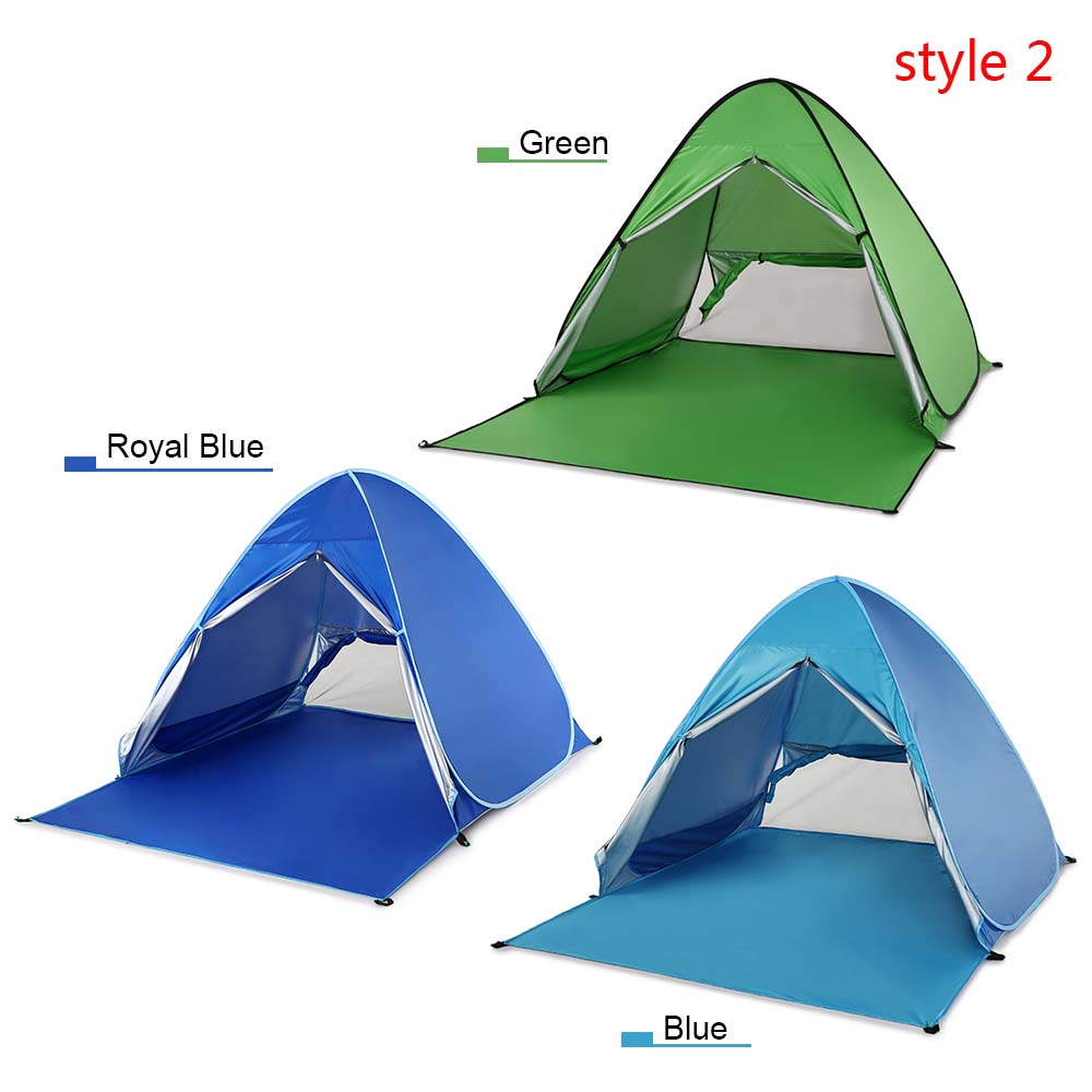 Cheap Goat Tents Automatic Tent Uv Protection Outdoor Camping Tent Travel Instant Pop Up Beach Tent Ultralight Sun Shelter Camping Equipment