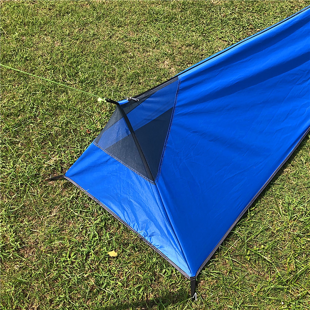 Cheap Goat Tents Backpacking Tent Outdoor Camping Sleeping Bag Tent Lightweight Single Person Tent With Net Tents Outdoor Camping Automatic