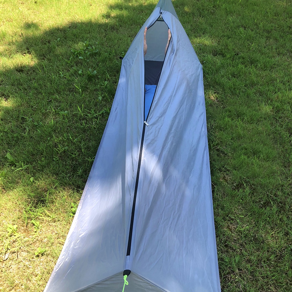 Cheap Goat Tents Backpacking Tent Outdoor Camping Sleeping Bag Tent Lightweight Single Person Tent With Net Tents Outdoor Camping Automatic