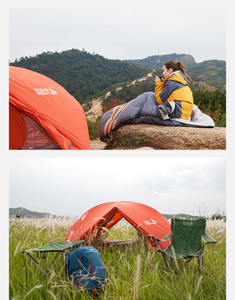 Cheap Goat Tents Bswolf 2 Persons Camping Tent Ultralight 20d 380t Nylon Double Layer Waterproof Backpacking Tent For Hiking Travel With Free Mat