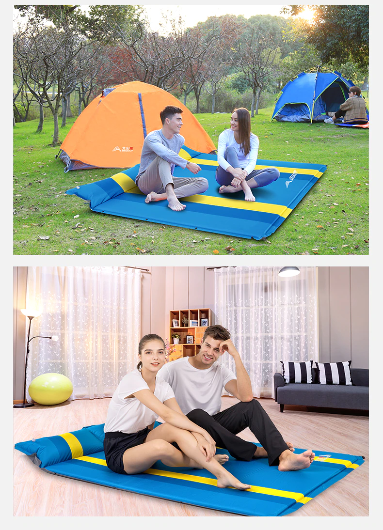 Cheap Goat Tents Bswolf Inflatable Mattress Outdoor Tent Camping Mats Spliced Outdoor Thick