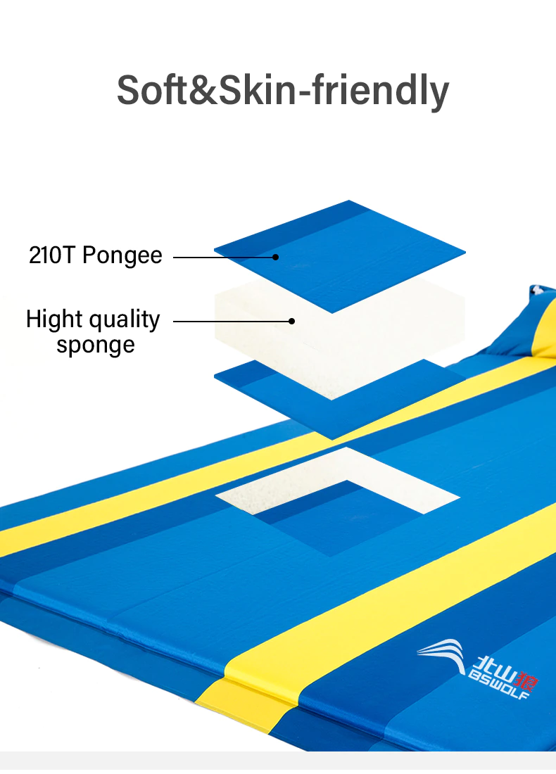 Cheap Goat Tents Bswolf Inflatable Mattress Outdoor Tent Camping Mats Spliced Outdoor Thick