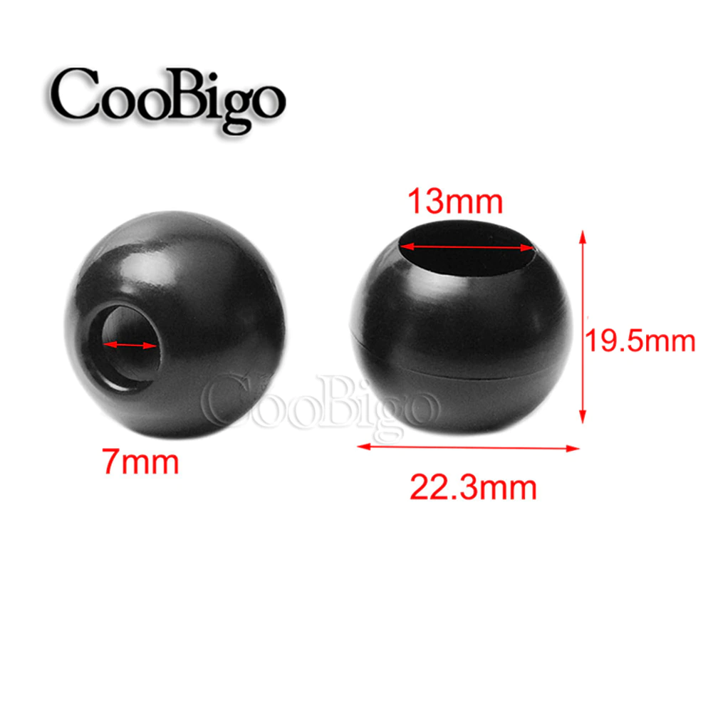 Cheap Goat Tents Bungee Ball Cord Ends Plastic Outdoor Paracord Bracelet Elastic Rope Beads Travel Hiking Tent Accessories Tarp Tie Camping 10pcs