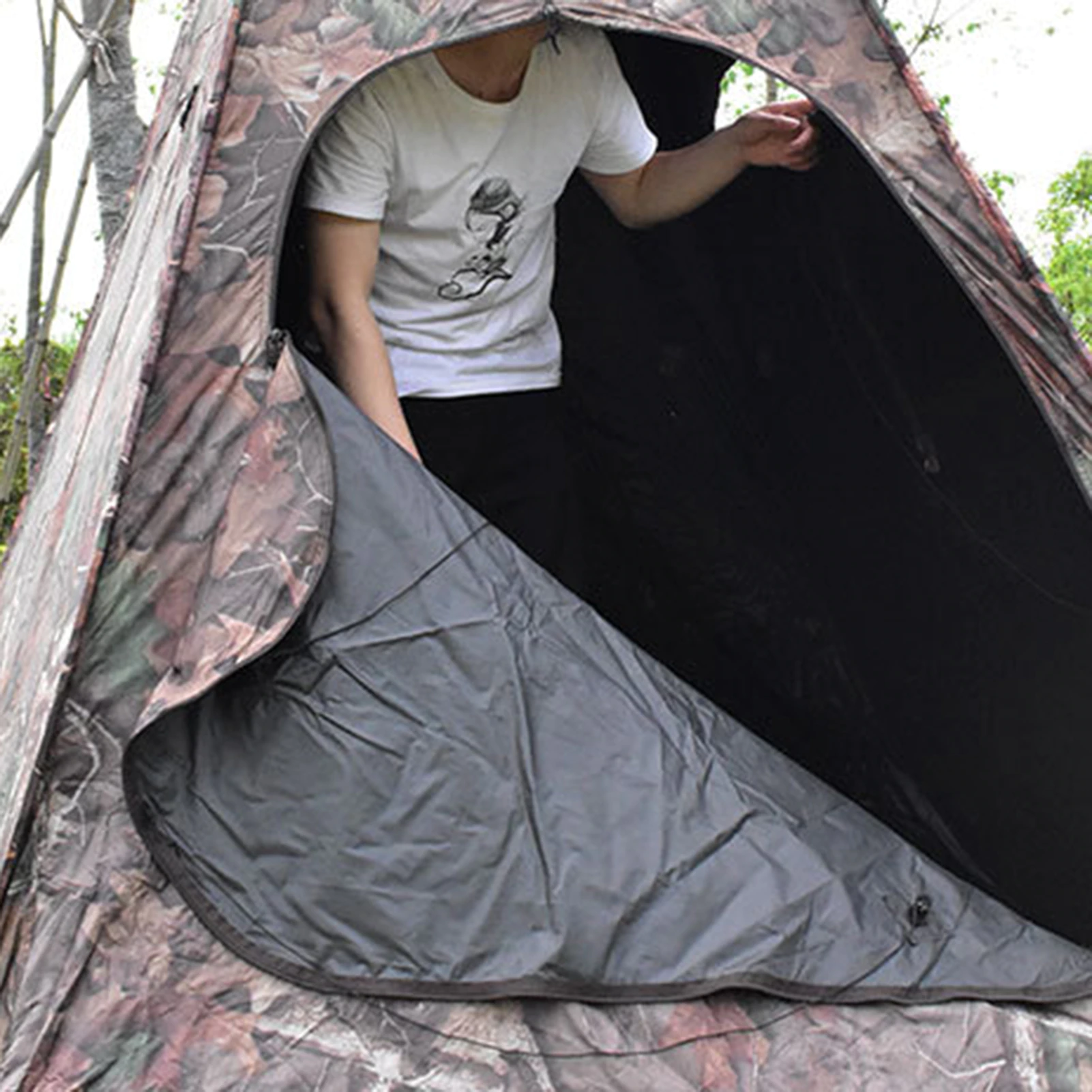 Cheap Goat Tents Camouflage Outdoor Dressing Changing Photography Tent With Bag Camping Pop Up Tent Anti