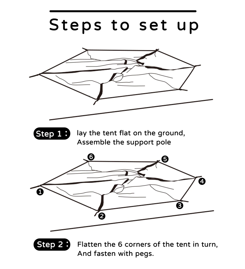 Cheap Goat Tents Camping Complete Teepee Tent For Adults Ultralight Pyramid Tent 4 Person Outdoor Waterproof Double Layer Large Family Tipi Tent