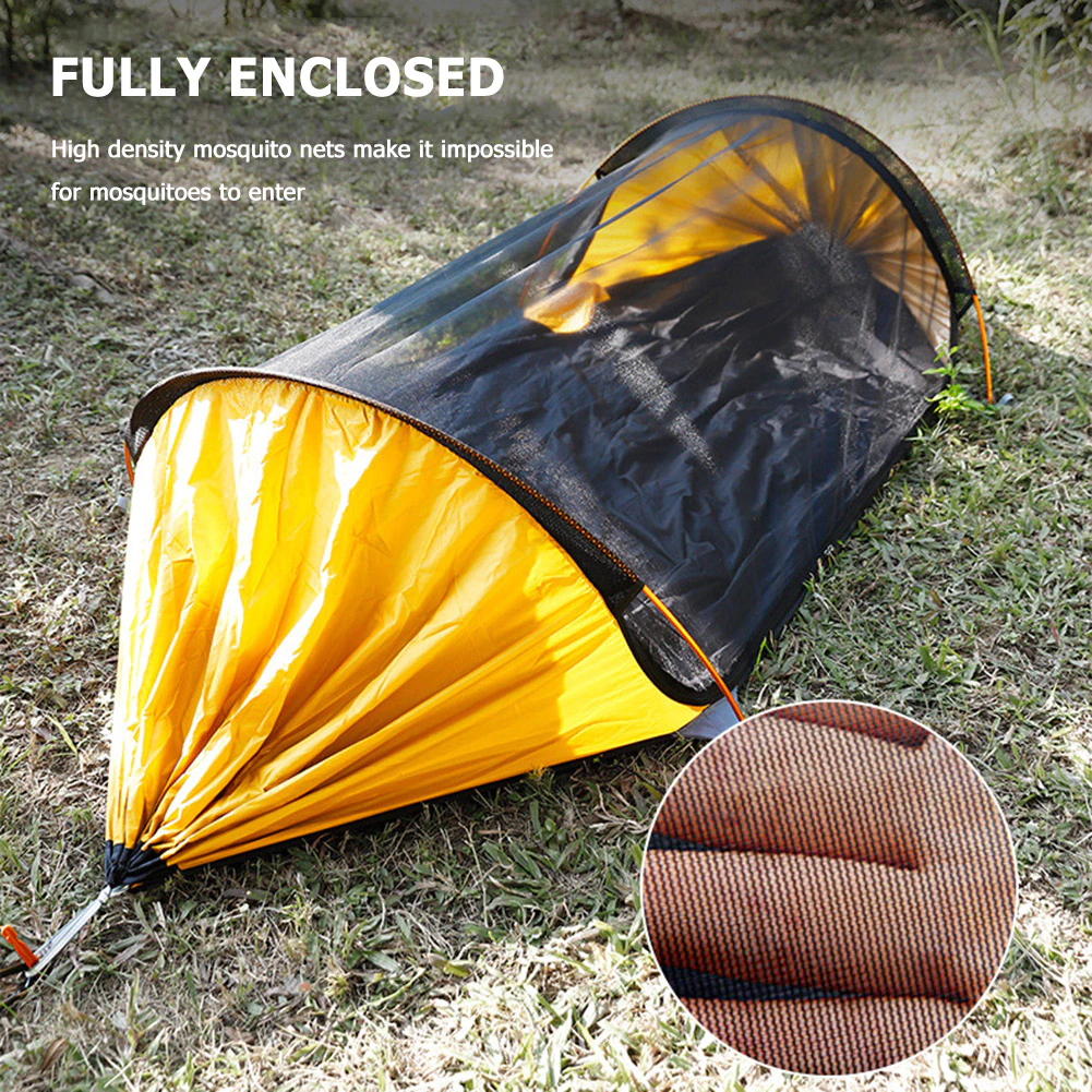 Cheap Goat Tents Camping Hammock Mosquito Net 2 Person Aluminum Pole Travel Tree House Swing Outdoor Parachute Hanging Bed Camping Garden Tent