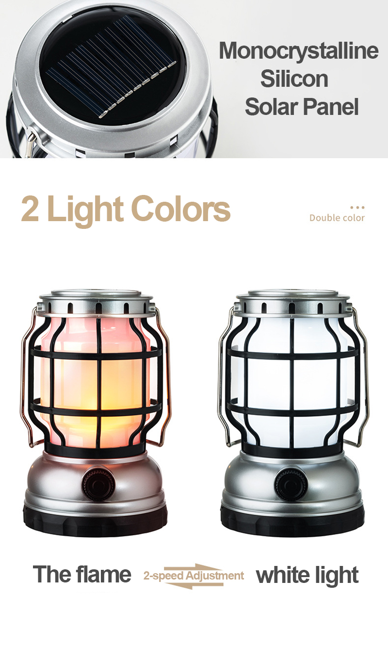 Cheap Goat Tents Camping Lantern Portable Lighting Solar Lamp Rechargeable Outdoor Lighting Camping Tent Lantern Power Bank Led Flashlight