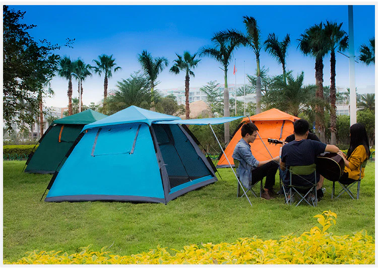 Cheap Goat Tents Camping Tent 2 Person Outdoor Waterproof Instant Setup Tent Tourist Tent Winter Fishing Tent Automatic Quick Open Tent 4 Person