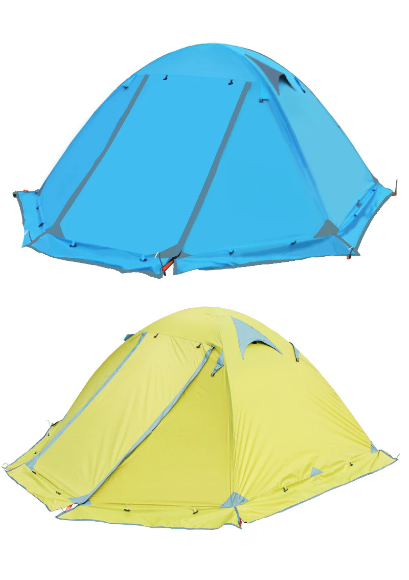 Cheap Goat Tents Camping Tent Waterproof Hiking Tent Double Layer Outdoor Backpacking Tent 2 Person Tents For Tourism
