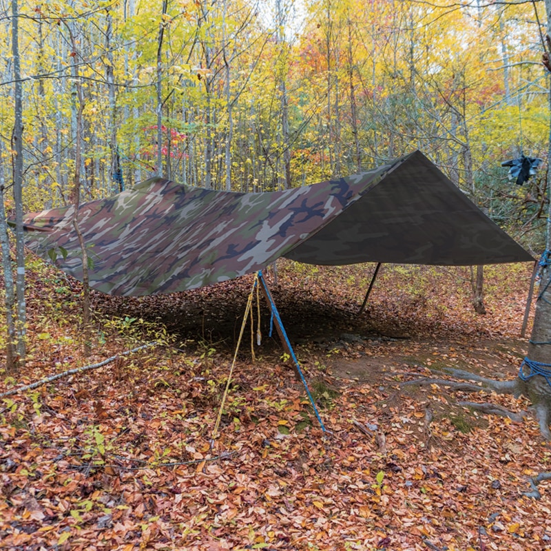 Cheap Goat Tents Camping Tent Waterproof Tarp Tent Shade Ultralight Garden Canopy Sunshade Outdoor Camping Hammock Rain Fly Beach Sun Shelter