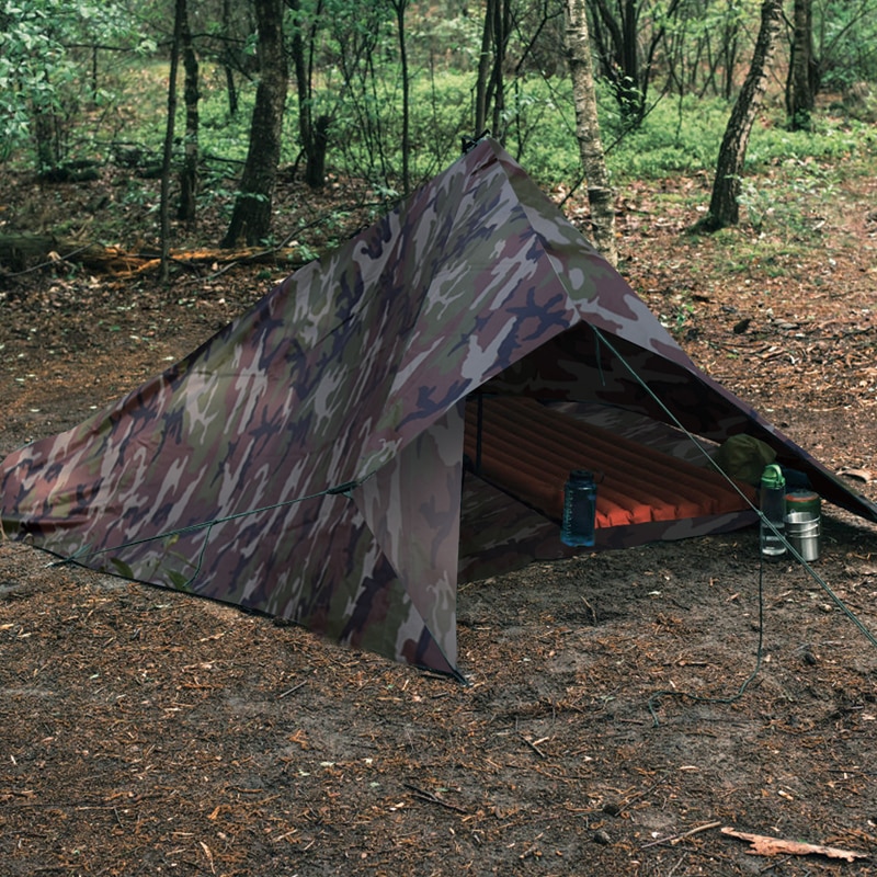 Cheap Goat Tents Camping Tent Waterproof Tarp Tent Shade Ultralight Garden Canopy Sunshade Outdoor Camping Hammock Rain Fly Beach Sun Shelter