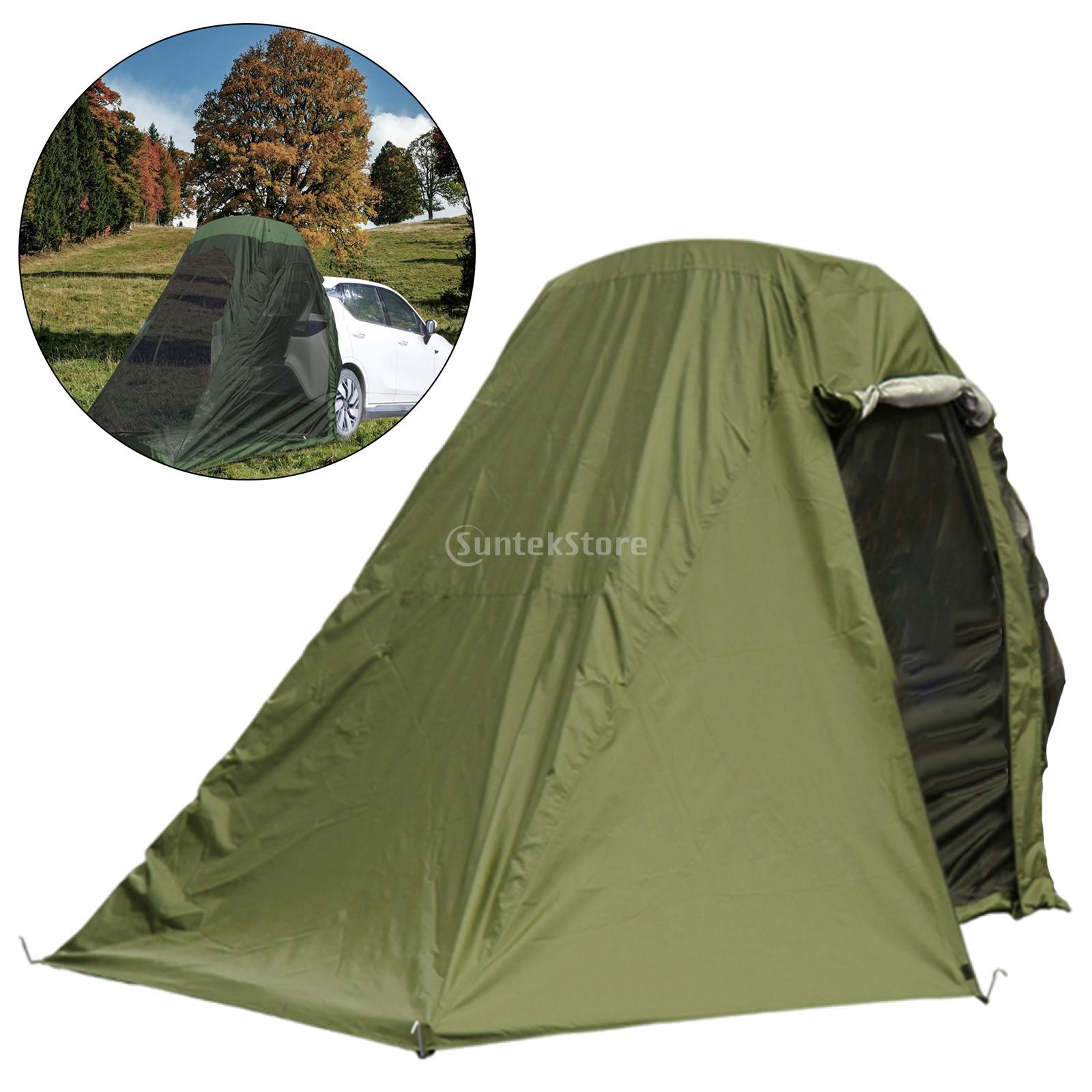 Cheap Goat Tents Car Rear Tent Extension Waterproof Trailer Tent Camping Shelter Canopy Car Trunk Tent For Outdoor Tour Barbecue Picnic