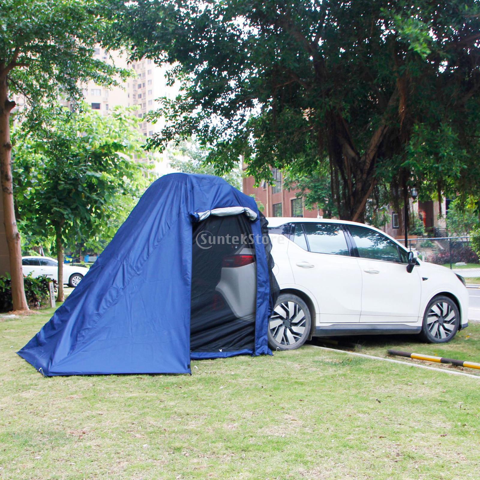 Cheap Goat Tents Car Rear Tent Extension Waterproof Trailer Tent Camping Shelter Canopy Car Trunk Tent For Outdoor Tour Barbecue Picnic