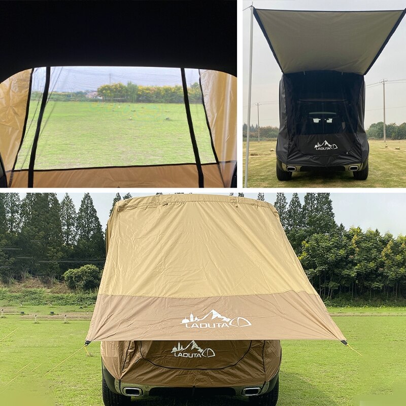 Cheap Goat Tents Car Tent Sunshade Rainproof Tailgate Shade Awning Tent For Car Self