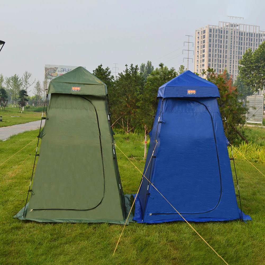 Cheap Goat Tents Changing Shower Privacy Tent Portable Camping Tents Shelter Room Rainproof Sun Protection Tent For Outdoor Awnings Fishing