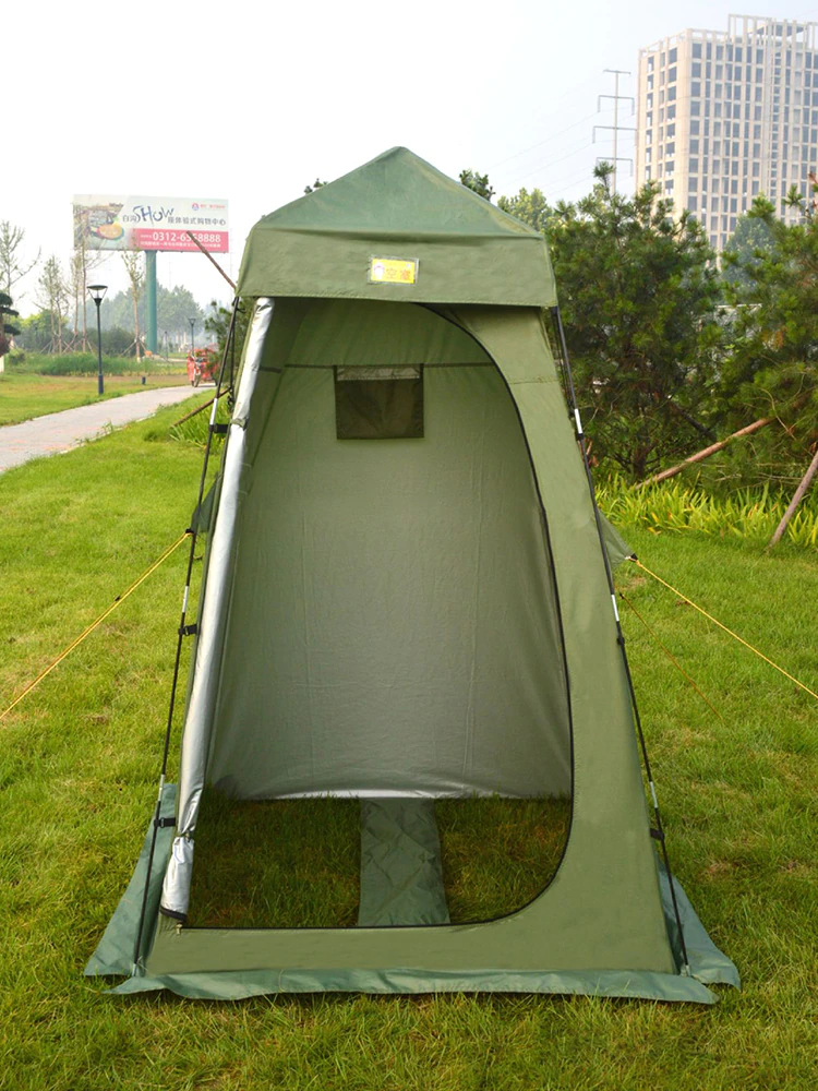 Cheap Goat Tents Changing Shower Privacy Tent Portable Camping Tents Shelter Room Rainproof Sun Protection Tent For Outdoor Awnings Fishing