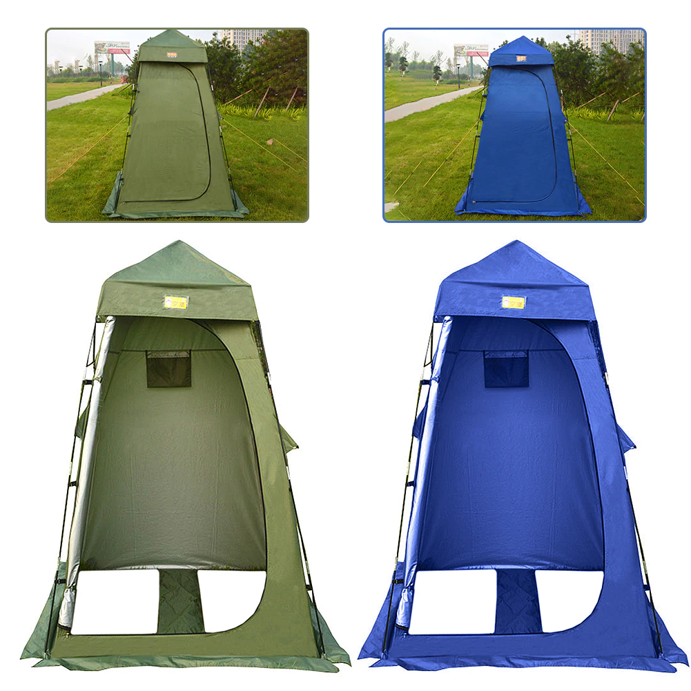 Cheap Goat Tents Changing Shower Privacy Tent Portable Camping Tents Shelter Room Rainproof Sun Protection Tent For Outdoor Awnings Fishing
