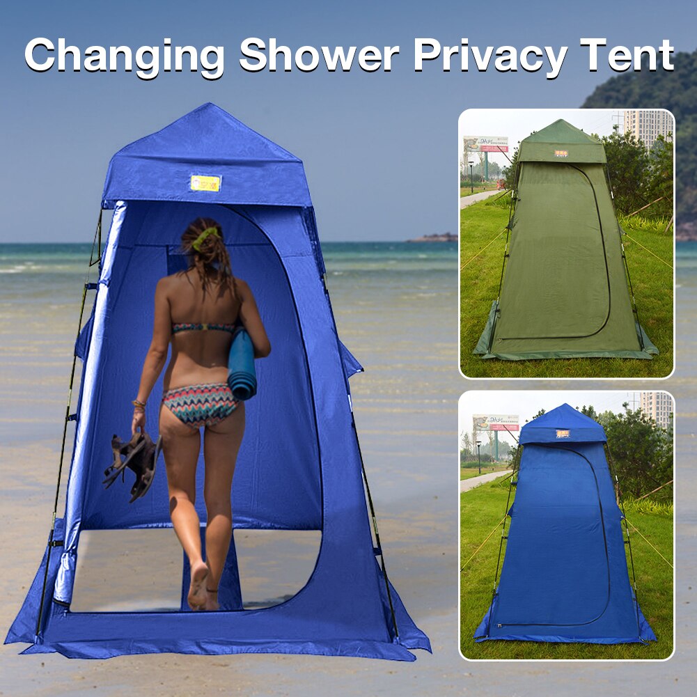 Cheap Goat Tents Changing Shower Privacy Tent Portable Camping Tents Shelter Room Rainproof Sun Protection Tent For Outdoor Awnings Fishing