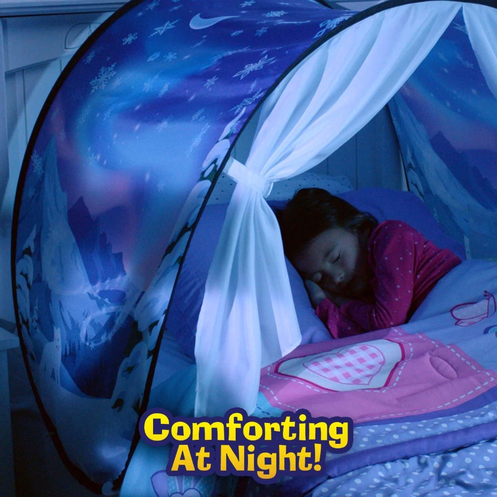 Cheap Goat Tents Dream Tents Fantasy Fun For Kids Foldable Play Pop Up Indoor Bed Tents Magic Princess Castle Playhouse Christmas Birthday Gifts