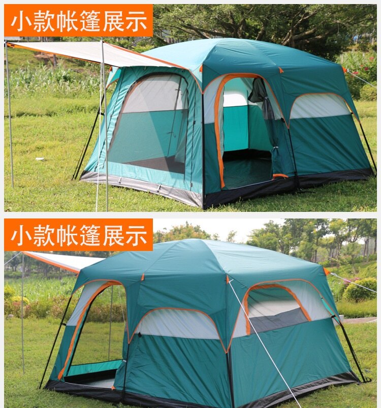 Cheap Goat Tents Family Camping Tent Double Layers Waterproof 4