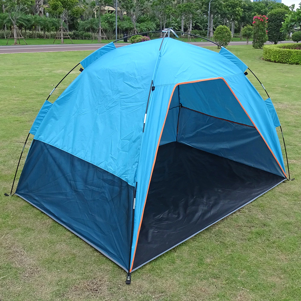 Cheap Goat Tents Family Summer Beach Tent Sun Shelters With Sandbag Sun Shade Uv Foldable Extra Large For 4 Persons Portable Canopy Easy Setup