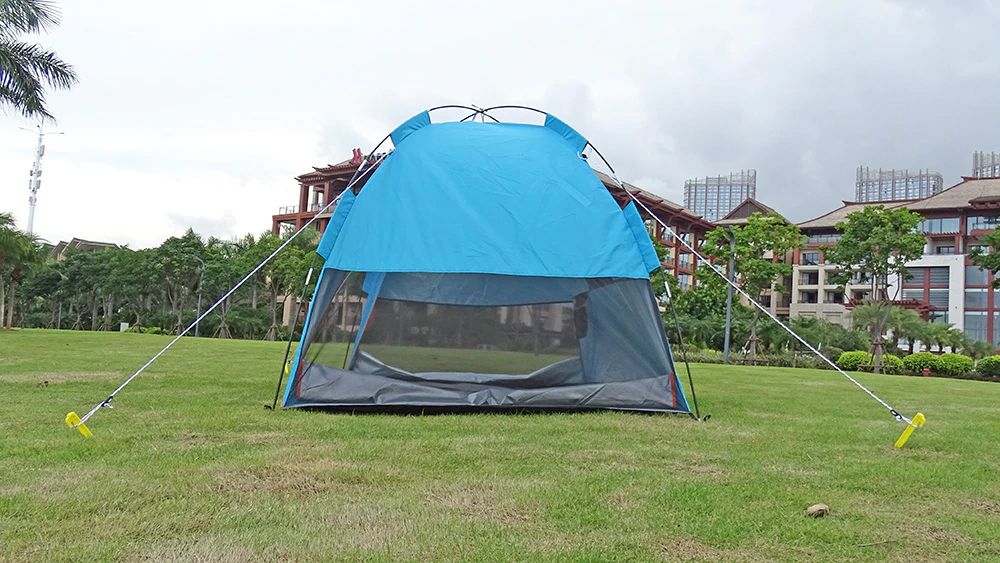 Cheap Goat Tents Family Summer Beach Tent Sun Shelters With Sandbag Sun Shade Uv Foldable Extra Large For 4 Persons Portable Canopy Easy Setup