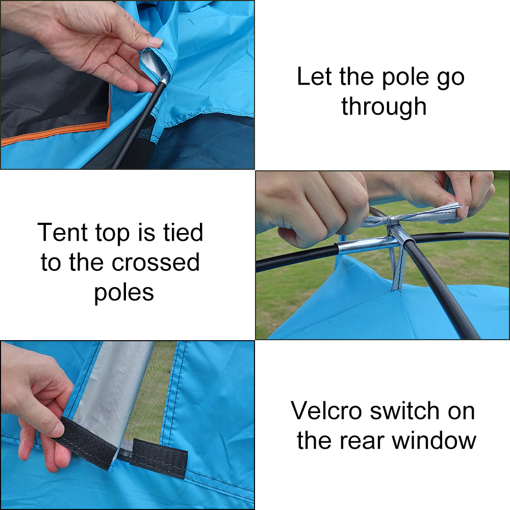 Cheap Goat Tents Family Summer Beach Tent Sun Shelters With Sandbag Sun Shade Uv Foldable Extra Large For 4 Persons Portable Canopy Easy Setup