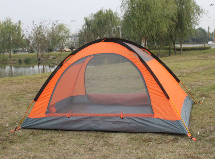 Cheap Goat Tents Flytop 3 Person Double Layer Aluminum Poles Large Space Camping Tent With Snow Skirt