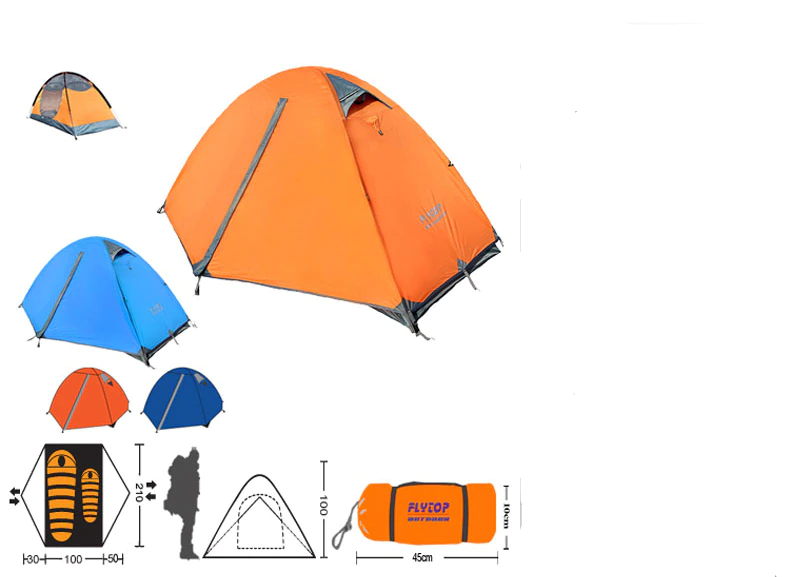 Cheap Goat Tents Fonoun Camping Tent Rainproof Windproof Double Layers 1