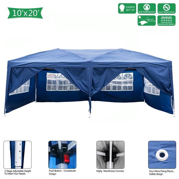 Cheap Goat Tents Four Types 3 X 6m Waterproof Folding Tent Gazebo Wedding Party Canopy Instant Shelter Outdoor Camping Tent