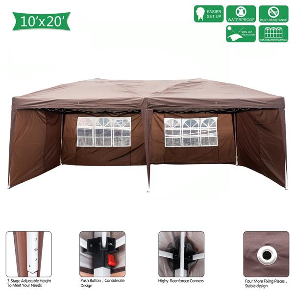 Cheap Goat Tents Four Types 3 X 6m Waterproof Folding Tent Gazebo Wedding Party Canopy Instant Shelter Outdoor Camping Tent
