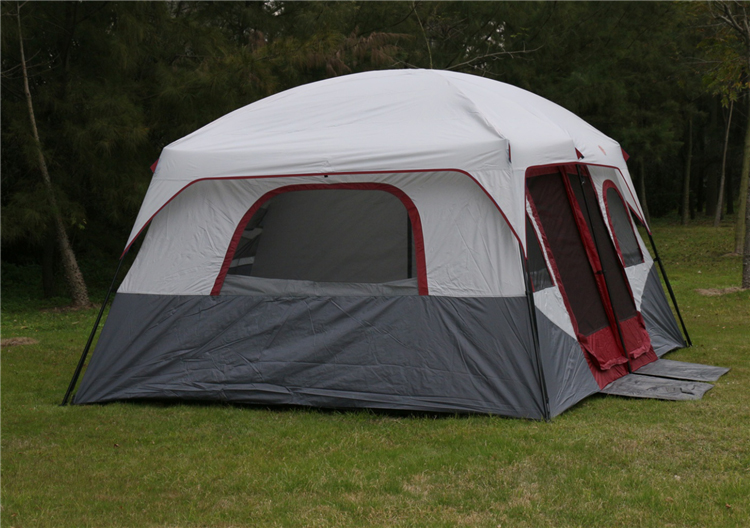 Cheap Goat Tents Glaming Tourist Large Space Outdoor Camping Family Tent 6 8 10 12 Persons Beach Anti