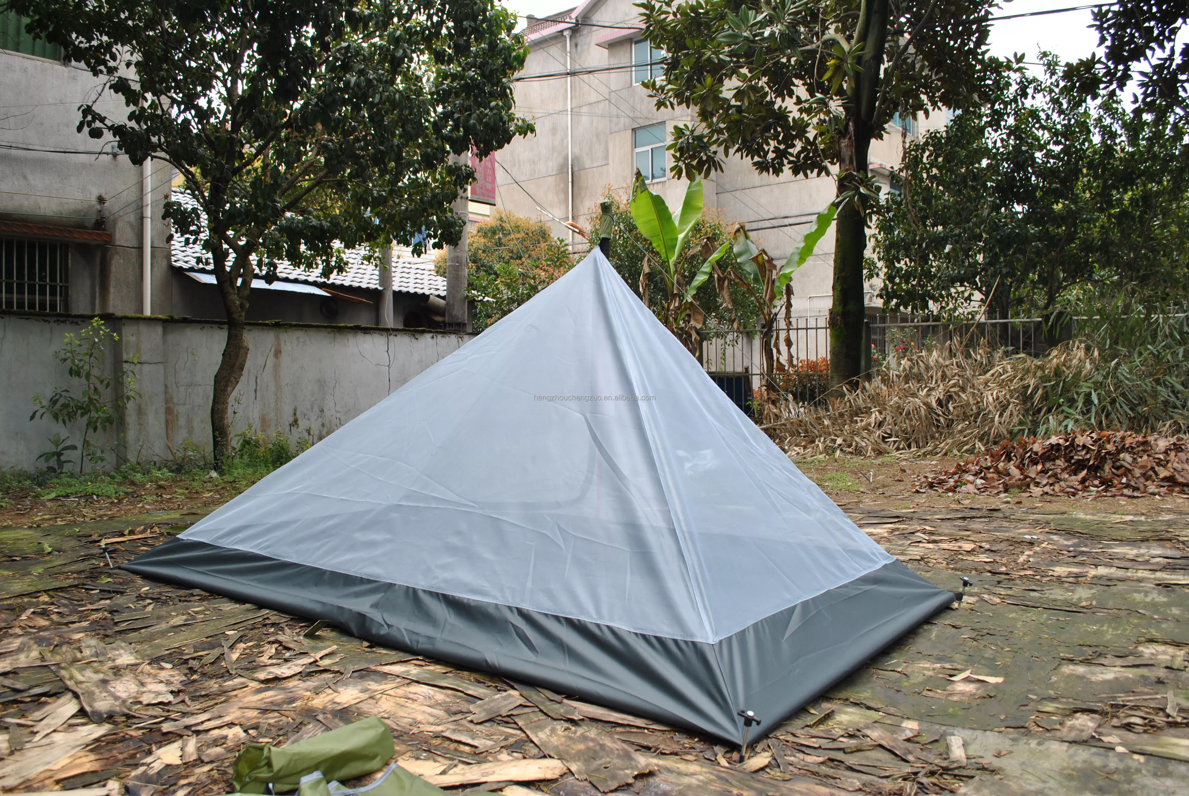 Cheap Goat Tents Green Trekking Pole Tent, 2 Person Ultralight Pyramid Tent,2 Person Trekker Tent,ultralight Outdoor Tent,2 Person Camping Tent