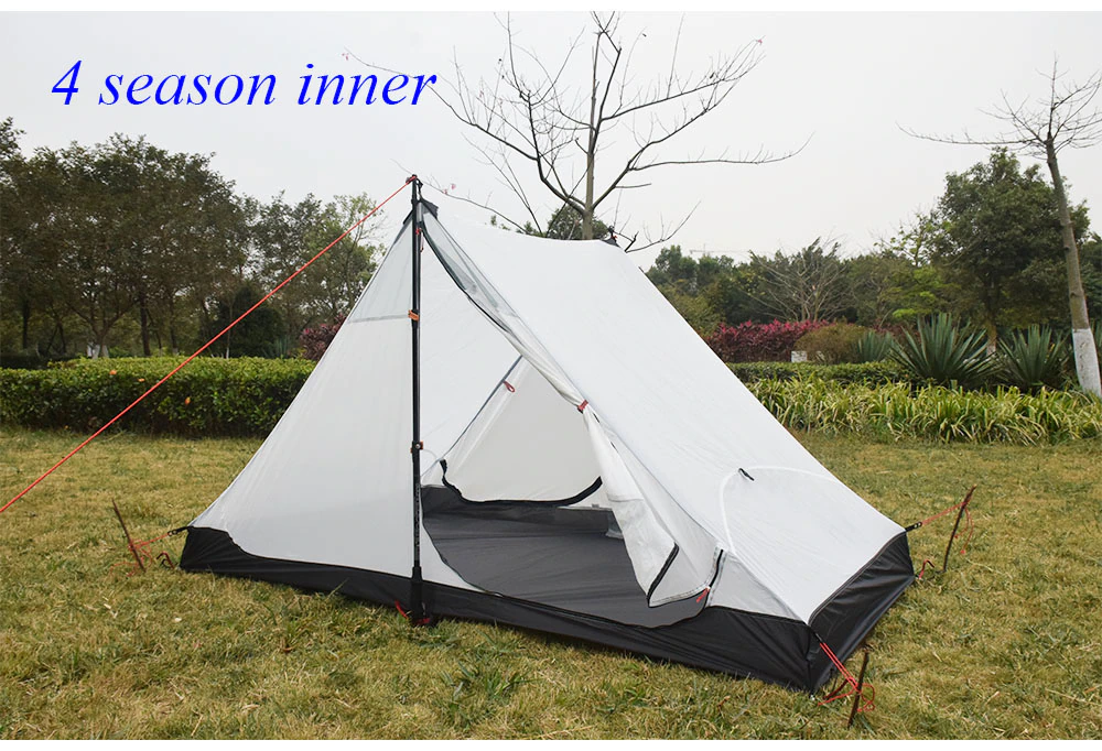 Cheap Goat Tents High Quality 3f Ul Gear 2 Persons 3 Seasons And 4 Seasons Inner Of Lanshan 2 Out Door Camping Tent