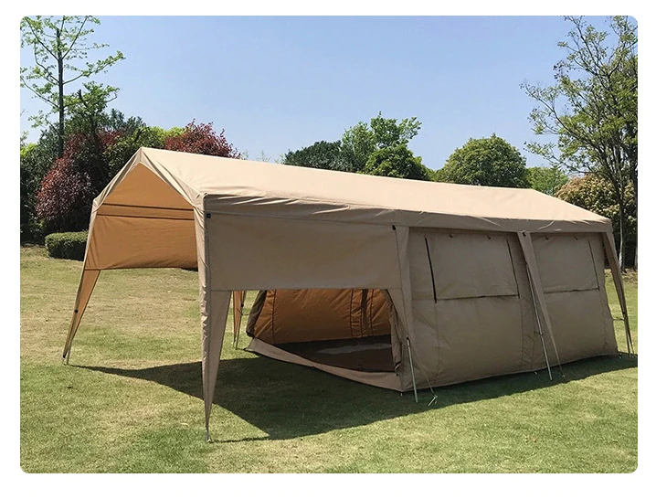 Cheap Goat Tents Home Courtyard Double Deck Courtyard Tent Camp Tent Command Tent Camping Tent
