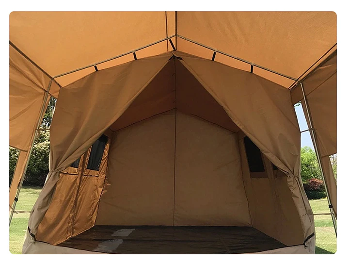 Cheap Goat Tents Home Courtyard Double Deck Courtyard Tent Camp Tent Command Tent Camping Tent