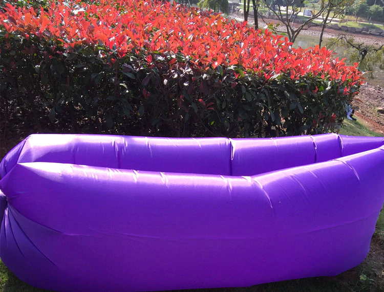 Cheap Goat Tents Inflatable Sofa Cushion Camping Air Tent Bed Sleeping Bag Lazy Beach Air Mattress Folding Lounger Chair Garden Outdoor Furniture