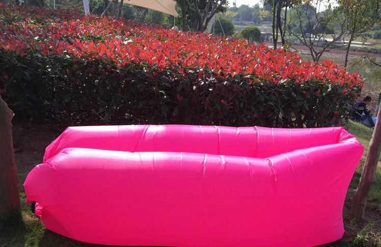 Cheap Goat Tents Inflatable Sofa Cushion Camping Air Tent Bed Sleeping Bag Lazy Beach Air Mattress Folding Lounger Chair Garden Outdoor Furniture