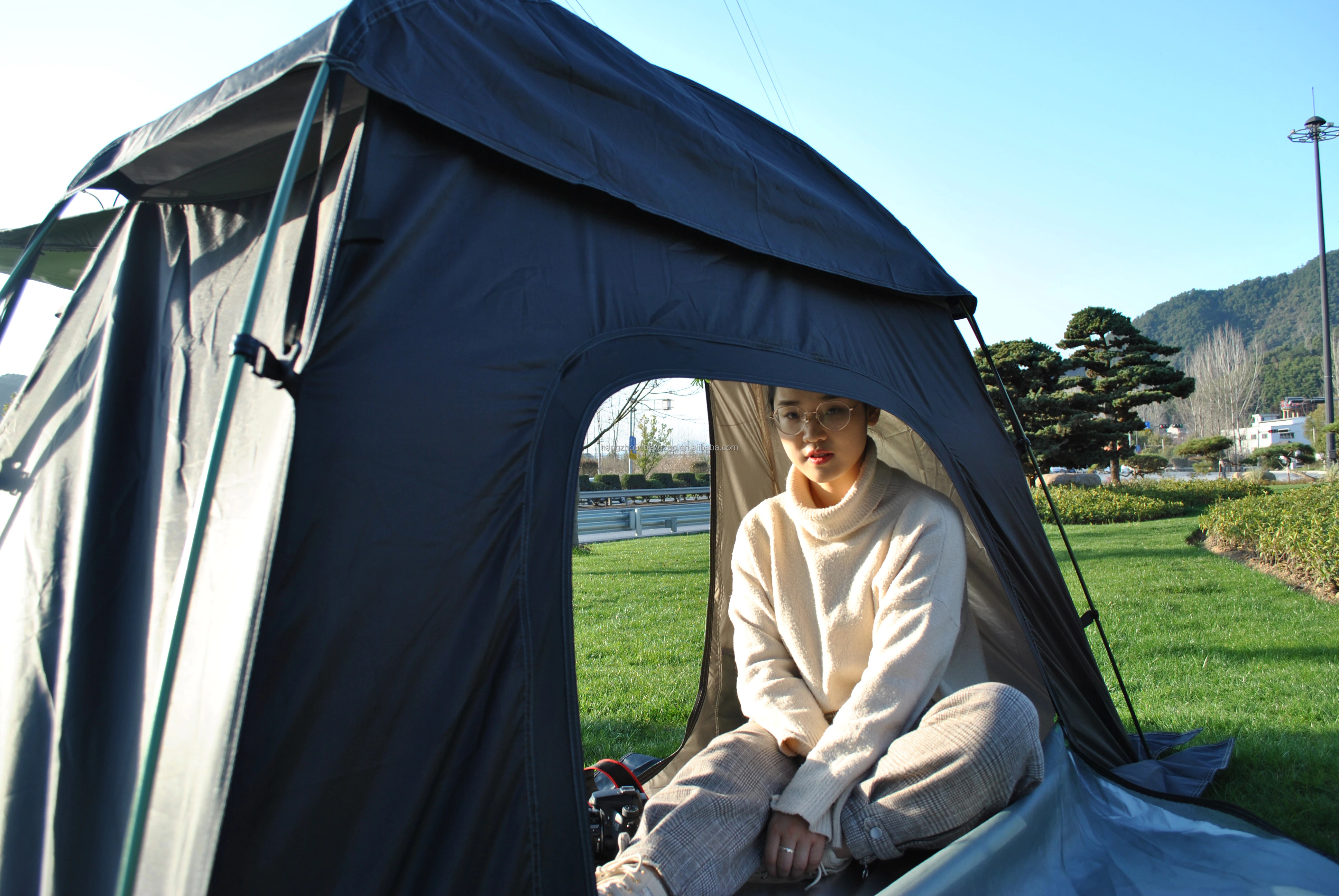 Cheap Goat Tents Just Tent! Folding Off The Ground Camping Sleeping Bed Tent Cot,camping Cot Bed Tent,camping Tent Build On Cot Or Use Alone