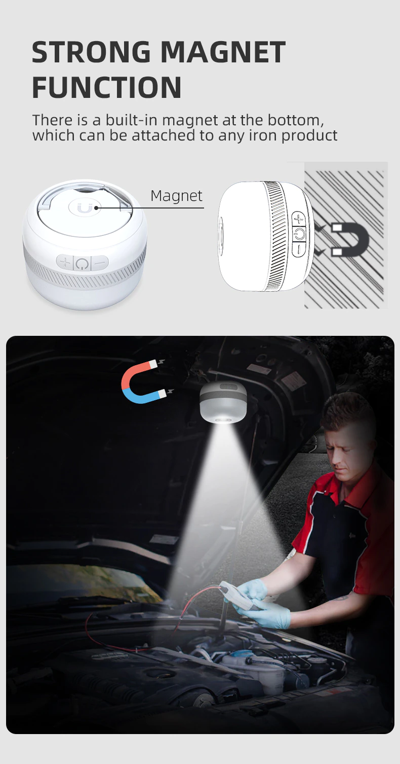 Cheap Goat Tents Lv10 Rechargeable Camping Lantern 230 Hour Camping Flashlight With Magnet Lighting Fixture Tent Fishing Portable Emergency Light