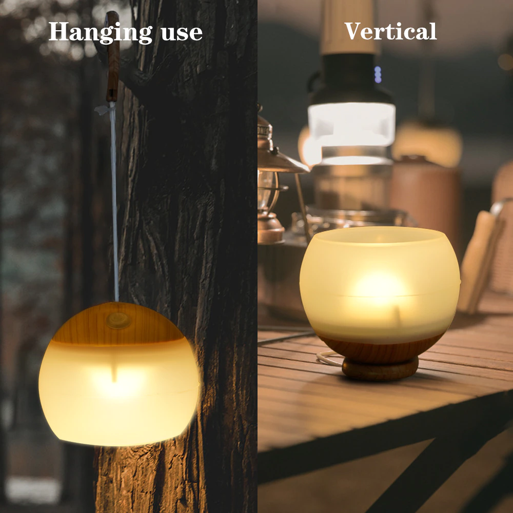 Cheap Goat Tents Mini Retro Camping Lantern Usb Rechargeable Haning Hook Night Light Battery Powered Tent Table Light For Outdoor Emergency