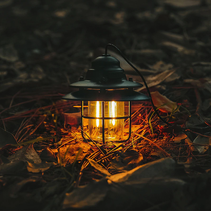 Cheap Goat Tents Mini Retro Camping Lantern Usb Rechargeable Haning Hook Night Light Battery Powered Tent Table Light For Outdoor Emergency