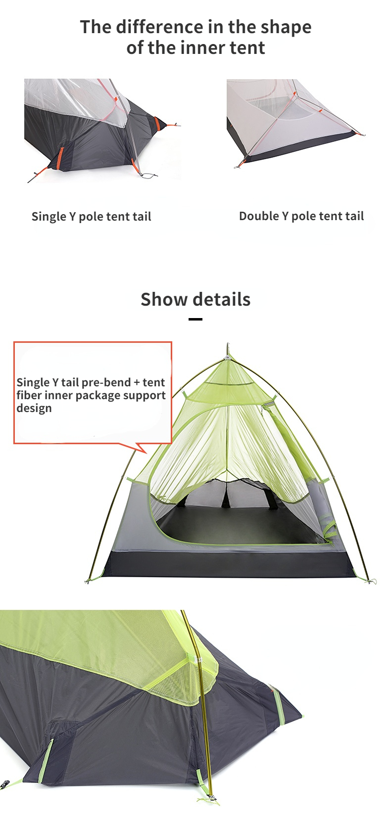 Cheap Goat Tents Mobi Garden Outdoor Camping Ultra Light 20d Silica Gel Aluminum Rod Windproof Rain Proof Tent Light Riding