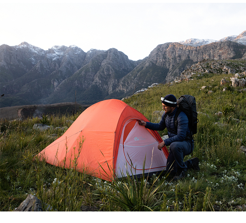Cheap Goat Tents Mobi Garden Outdoor Camping Ultra Light 20d Silica Gel Aluminum Rod Windproof Rain Proof Tent Light Riding