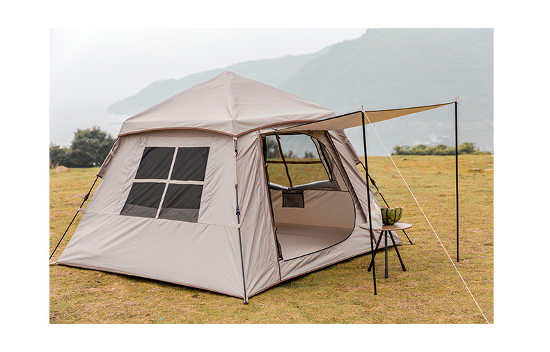 Cheap Goat Tents Mountainhiker Outdoor Automatic Tent 150d Oxford Cloth Portable 3
