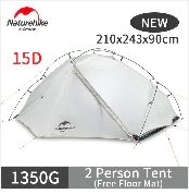 Cheap Goat Tents  2 Person Double Layer 20d Nylon Coated Silicon Ultralight Waterproof Outdoor Riding Tents For Cycling Hiking Camping