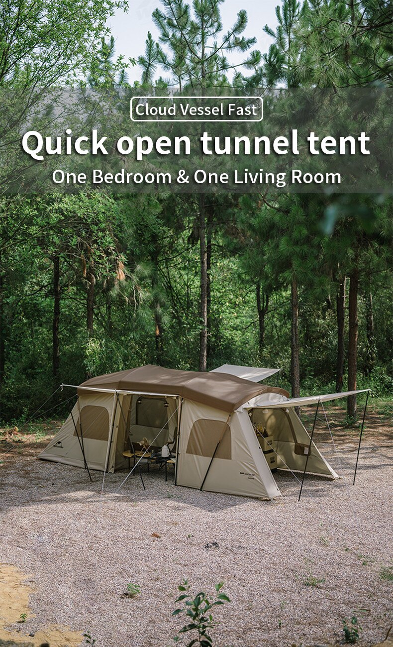 Cheap Goat Tents 3 Persons Fast Build Tunnel Tent Outdoors All